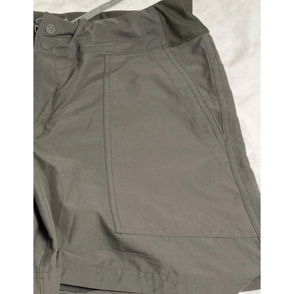 REI Co-op Women's Hiking Trail Shorts Olive Green Mid Rise Size 14 Outdoors - Picture 6 of 12
